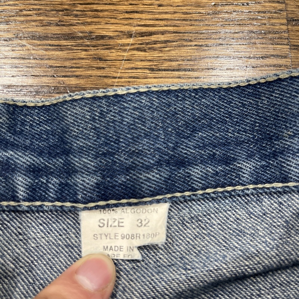 Vintage Rodin Rodin Skater Jeans Mens 32 Baggy Loose Distressed Wide Leg Y2K - Picture 5 of 8